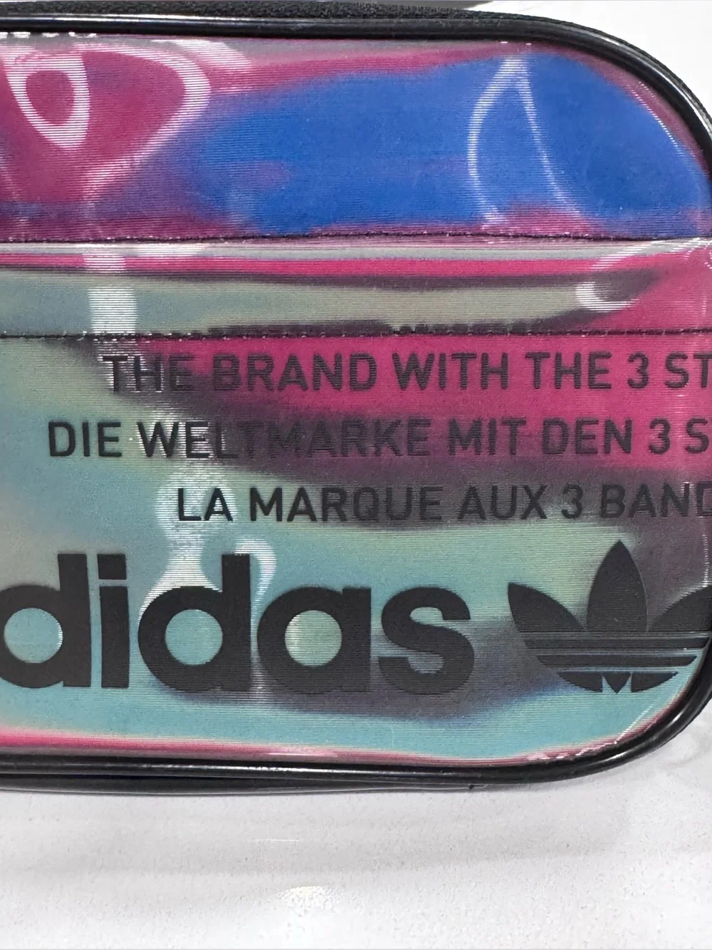 Adidas Originals Iridescent Holographic Festival Crossbody Bag NWOT